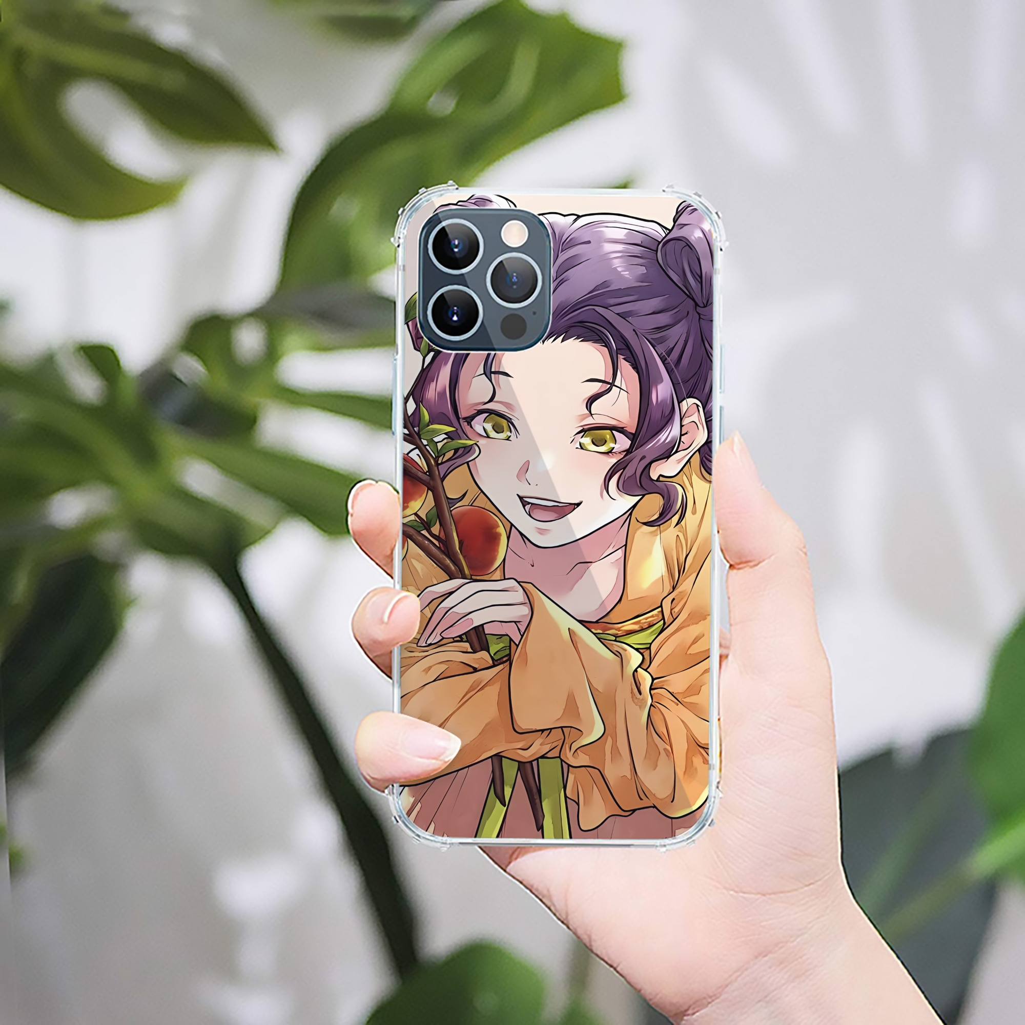 （画像用） 薬屋のひとりごと The Apothecary Diaries 【iPhone 12シリーズ対応】透明スマホケース（クリアソフトケース）